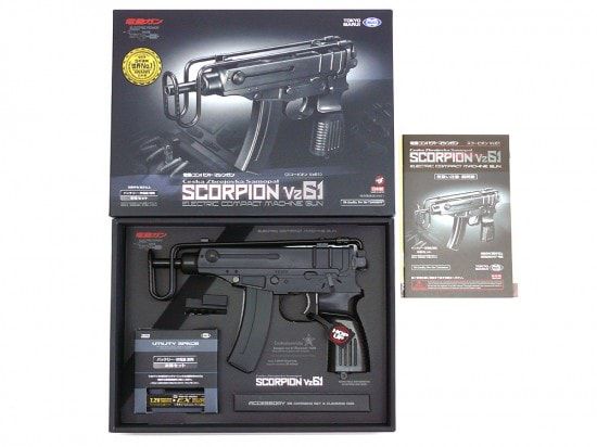 東京マルイ スコーピオン Vz.61 スタンダード電動ガン 電動コンパクトSMG 本体セット ランクAトイガン