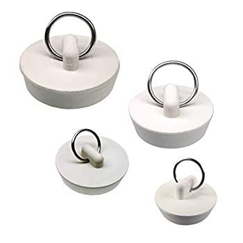 Danco ゴム製排水ストッパー (4) Pack Assorted Sizes