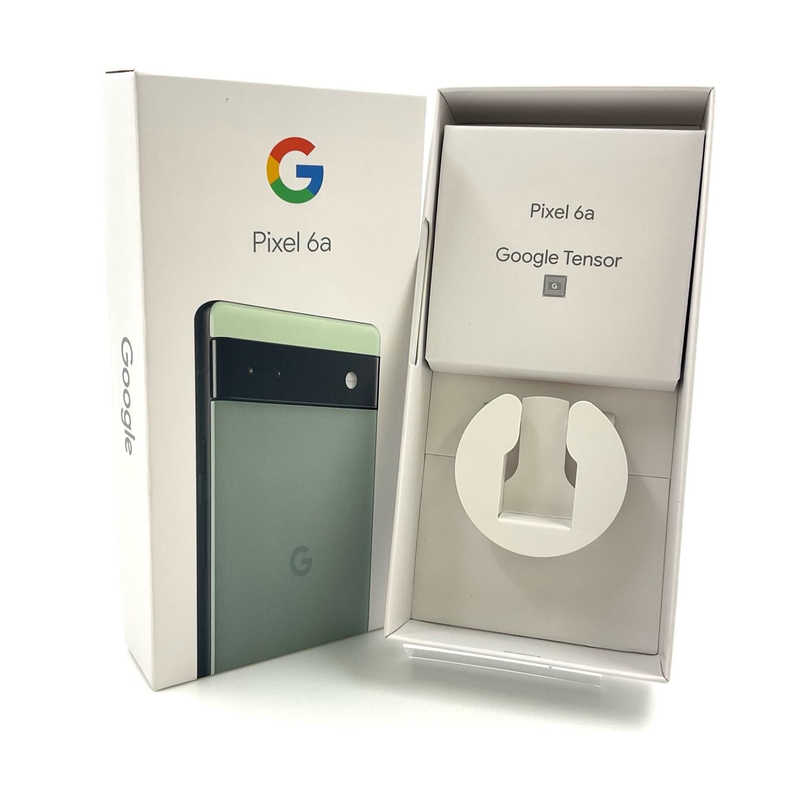 【美品】GooglePixel6a　128GB　SIMフリー　セージ(sage) Google Pixel 6a セージ simフリー 128GB Google Pixel 6a Sage 128 GB