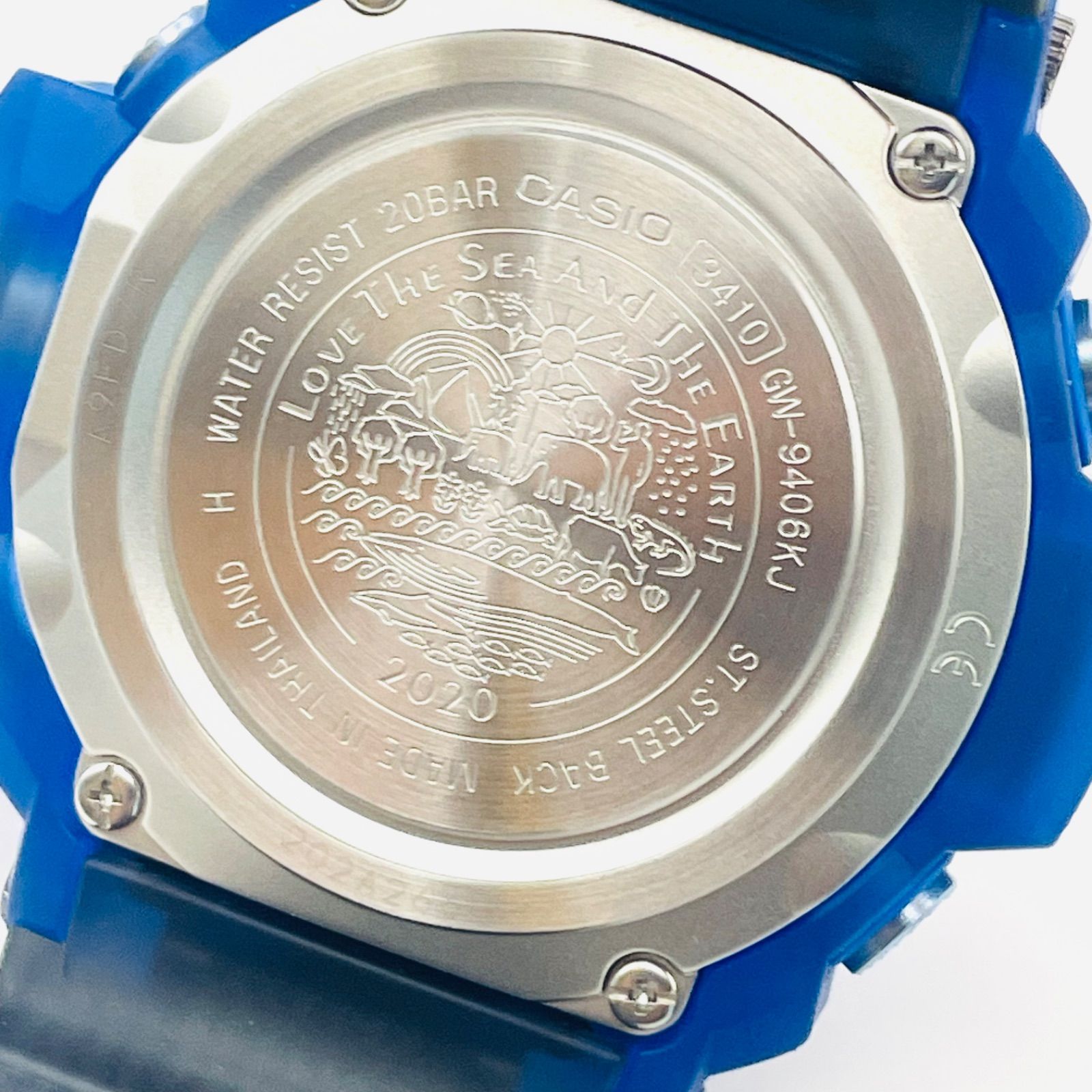極美品 CASIO G-SHOCK GW-9406KJ-2JR EARTH WATCH ヒクイドリ RANGEMAN