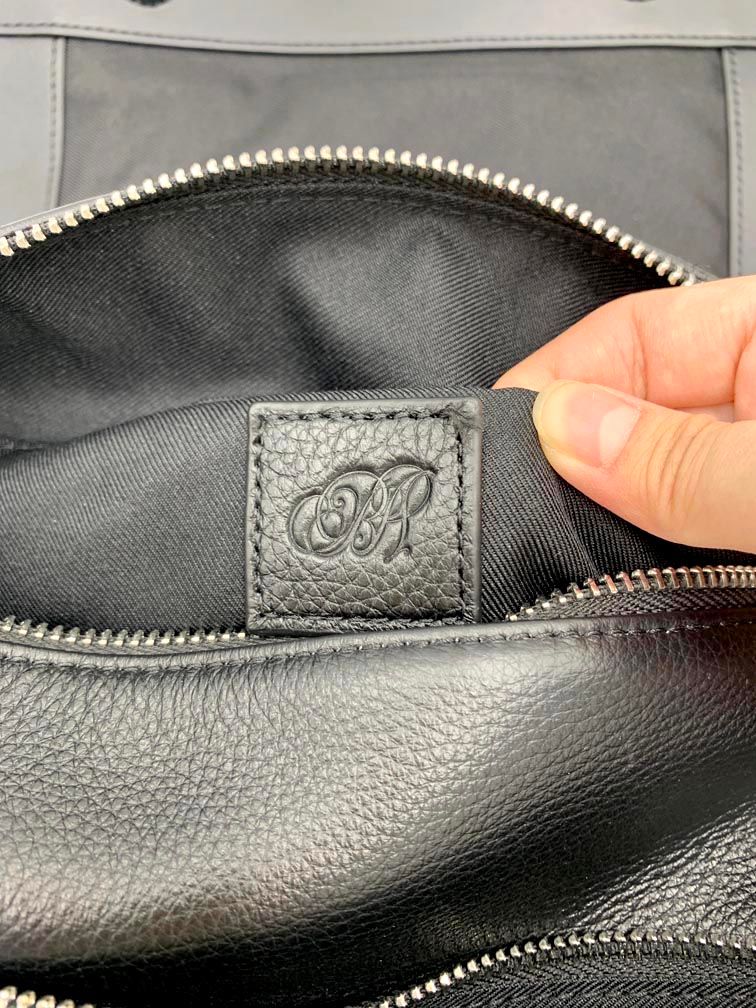 美品 BEARDSLEY ビアズリー レザー 2way ボディ バッグ 黒