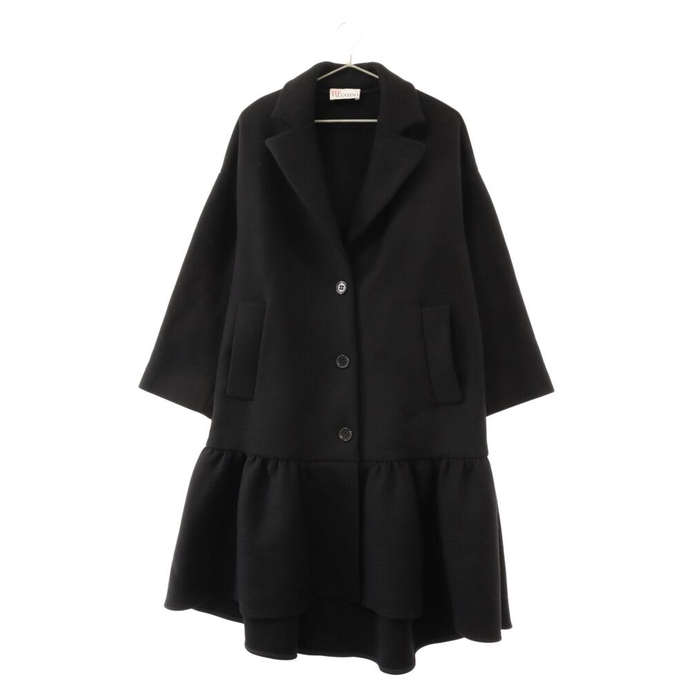 RED VALENTINO レッドヴァレンティノ フレアコート リボン ブラック 38 