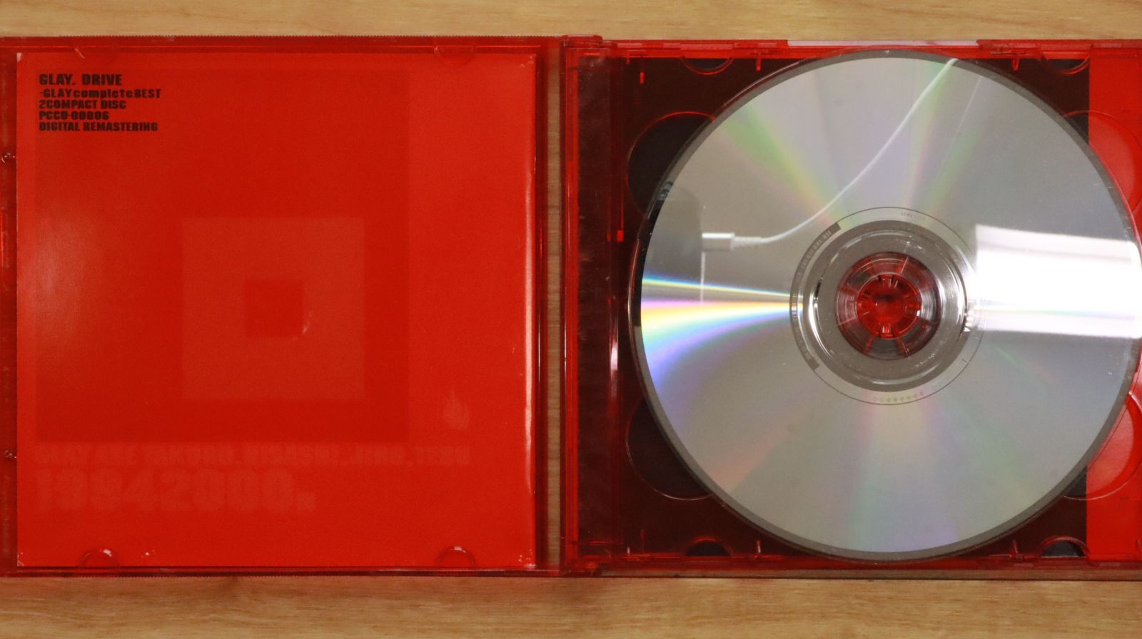 GLAY CD・DVDコレクション 国内盤CD☆グレイ/GLAY□ 100万回のKISS(5万枚限定II)(DVD付
