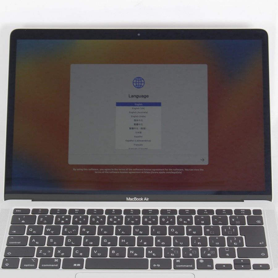 【極美品】APPLE MacBook Air M1  本体　MGN93J/A MacBook Air Apple 13.3inch MGN93J/A A2337 2020 選べるOS