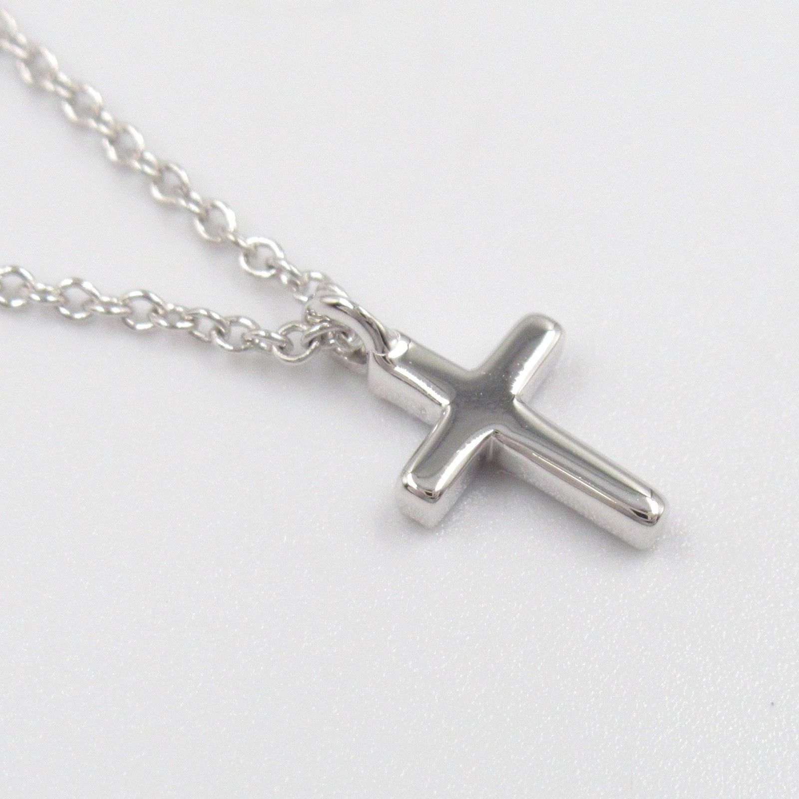 ティファニー TIFFANY＆CO ネックレス スモールクロス ダイヤ