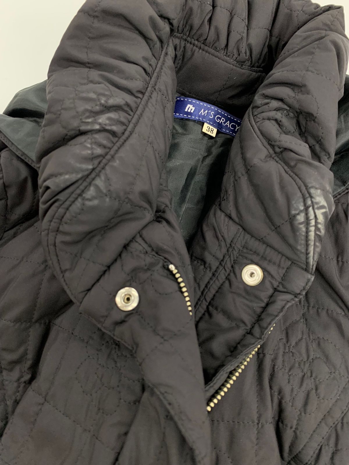 エムズグレイシー　ダウン フェイクファー付きロングダウンコート | msgracy