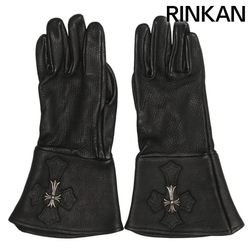 クロムハーツ GROVE|レザーグローブ CHクロス装飾レザーグローブ メンズ