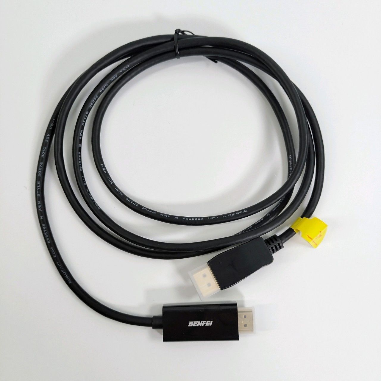 BENFEI 2個 1.8m DisplayPort（ディスプレイポート） - HDMI ケーブル