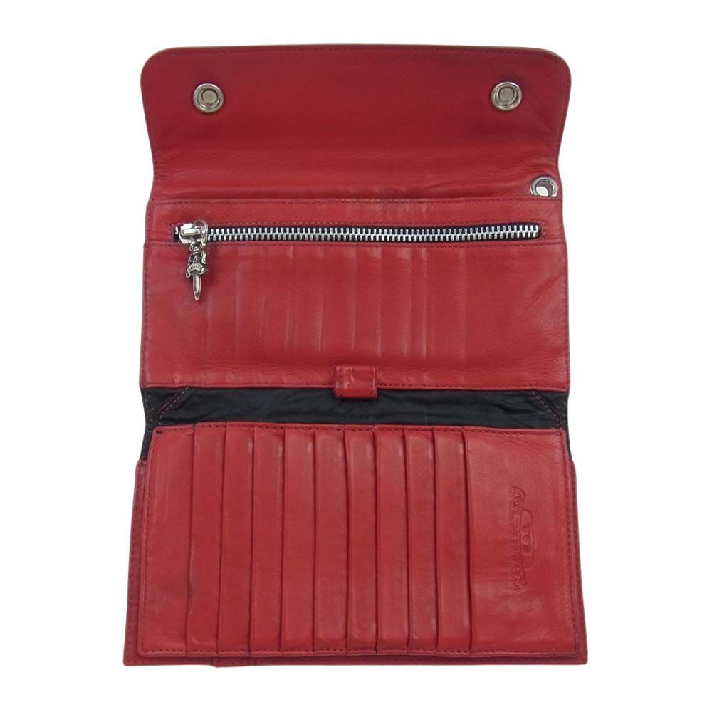 CHROME HEARTS クロムハーツ（原本無） ウォレット つたっ WAVE WALLET 