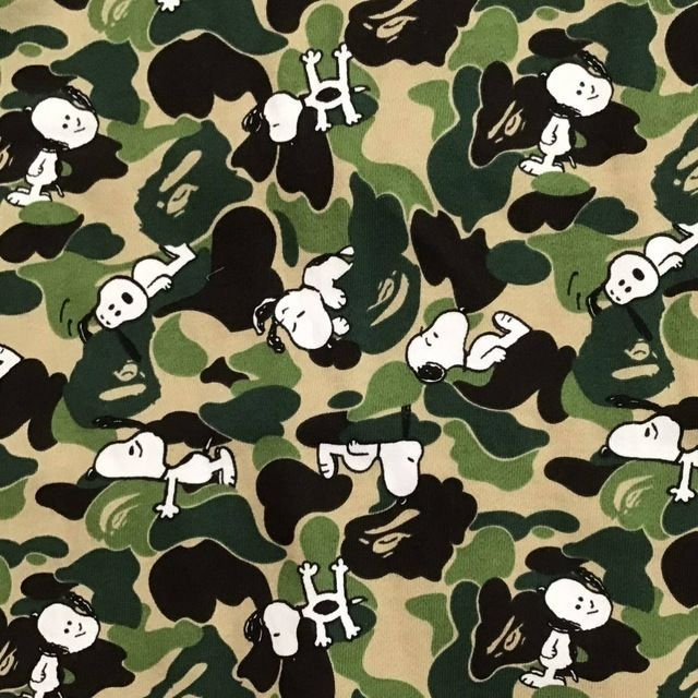 A Bathing Ape SNOOPY × BAPE ABC camoパーカー 【公式通販】
