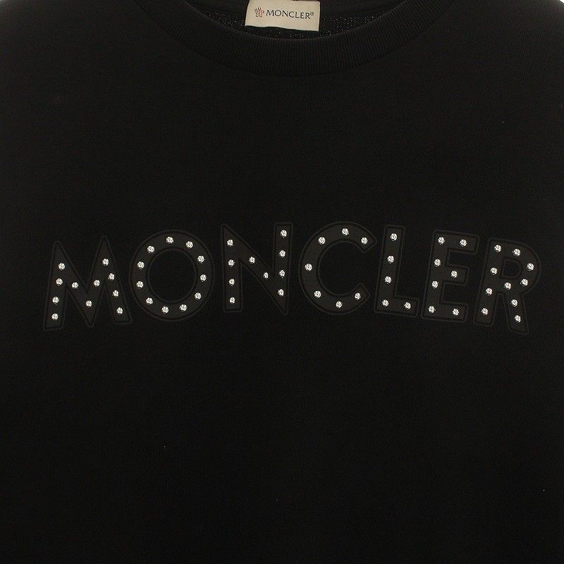 モンクレール MONCLER MAGLIA 22SS スウェット トレーナー 長袖 ロゴ スタッズ M 黒 ブラック H10918G00013 /IR  □GY17 - メルカリ