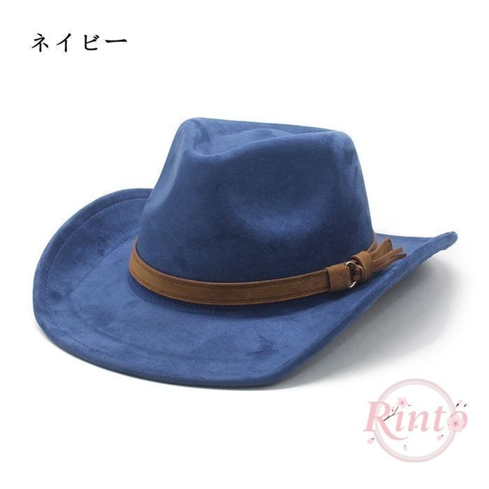 美品 AKUBR down under フェルトハット カウボーイ つば広ハット 中折れハット メンズ レディース フェルトハット ジャズハット