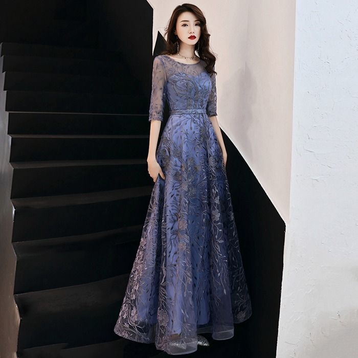 ドレス レディース 結婚式ドレス パーティードレス ワンピース ロングドレス 演奏会ドレス お呼ばれ 謝恩会 発表会 演奏会 同窓会 成人式 フォーマル 女子会 誕生日 シンプル 体型カバー おしゃれ 20代 30代 40代 yuanmeng44