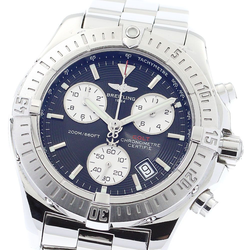 ブライトリング BREITLING A73380 コルト クロノグラフ クォーツ ブライトリング BREITLING A73380 コルト クロノグラフ クォーツ