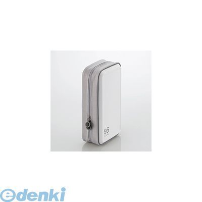 【新品・7営業日以内発送】ELECOM エレコム CCD-H96WH CD/DVDファスナーケース CCD-H96WH CCDH96WH ホワイト DVDケース セミハード ファスナー付 CDケース【沖縄離島販売不可】