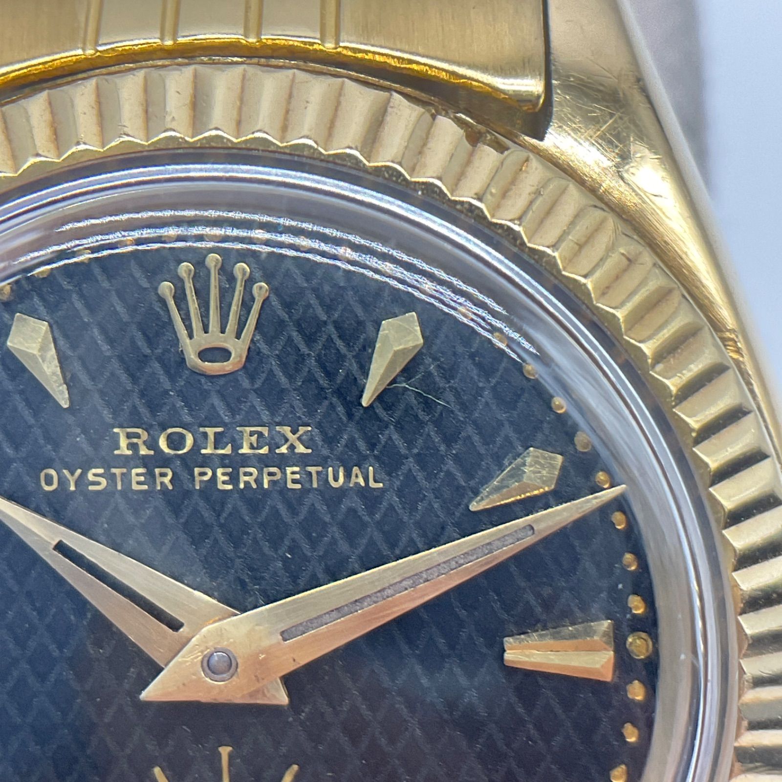 ROLEX ロレックス オイスターパーペチュアル Ref.6509 ブラック 
