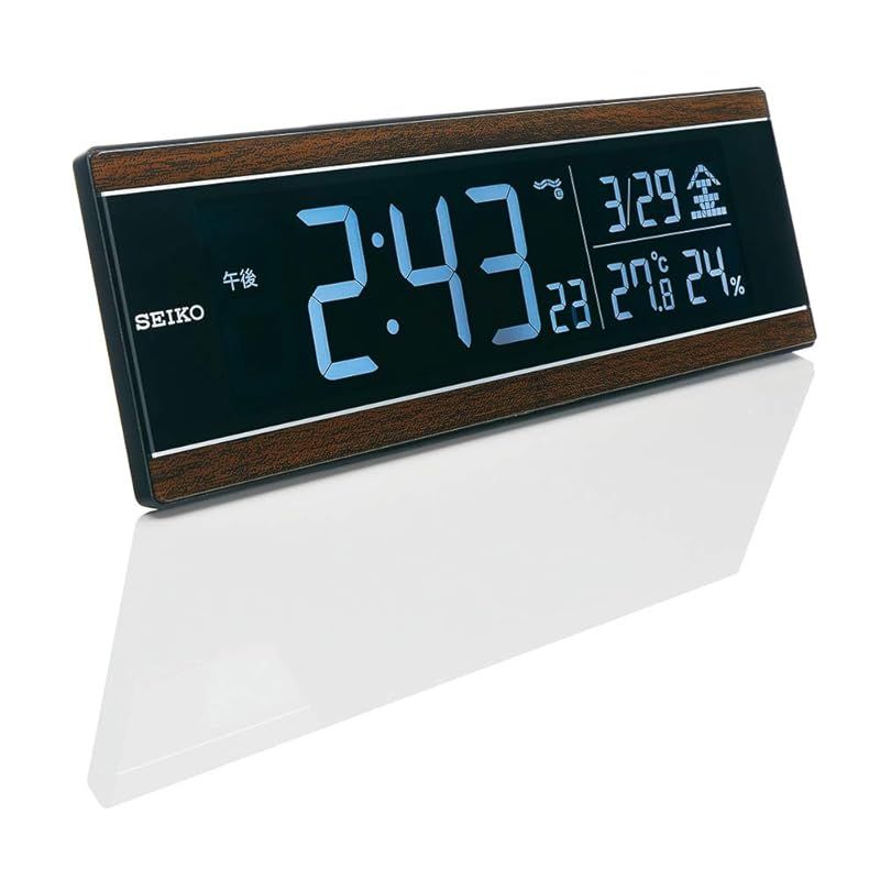 セイコークロック(Seiko Clock) 置き時計 目覚まし時計 電波