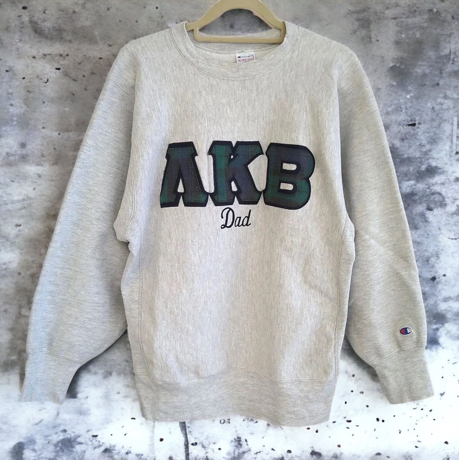 【AKBロゴ】 刺繍タグ 90's チャンピオン Champion リバースウィーブ REVERSE WEAVE ミシガン大学 Lサイズ