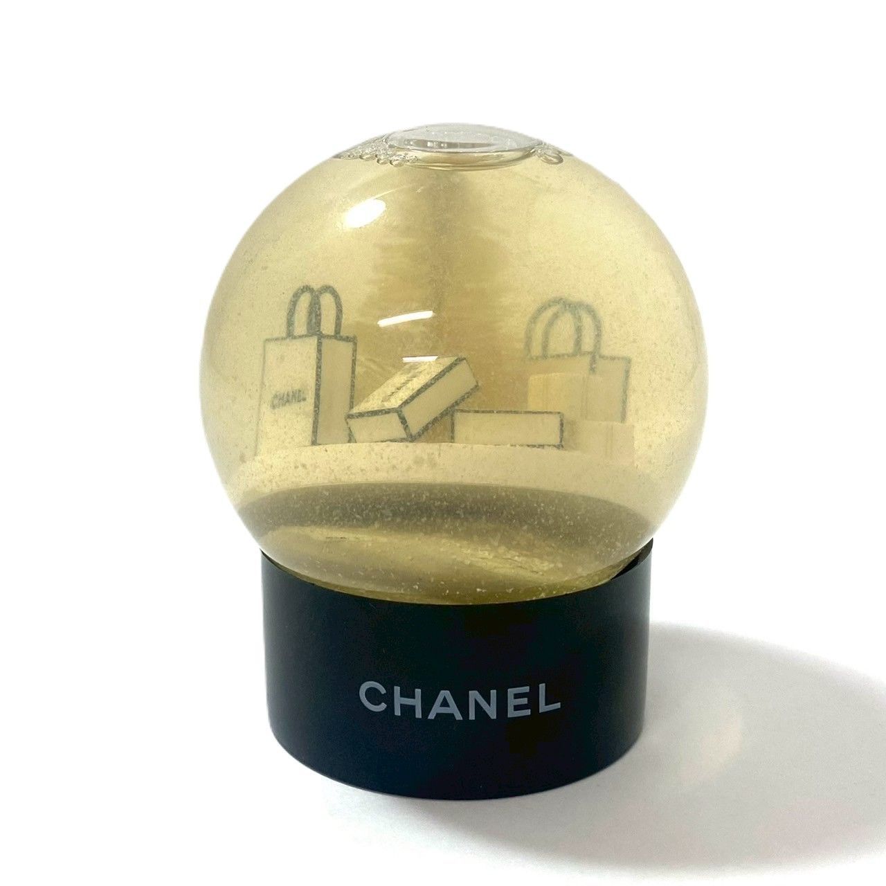 CHANEL】クリスマスツリー ショッパーモチーフ スノードーム