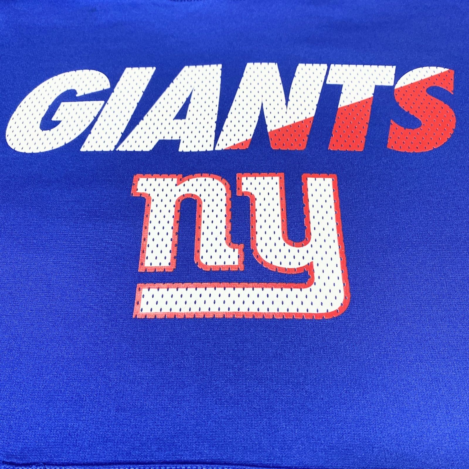NIKE ナイキ NFL NewYork Giants ニューヨーク・ジャイアンツ プリント スウェット パーカー M USA古着