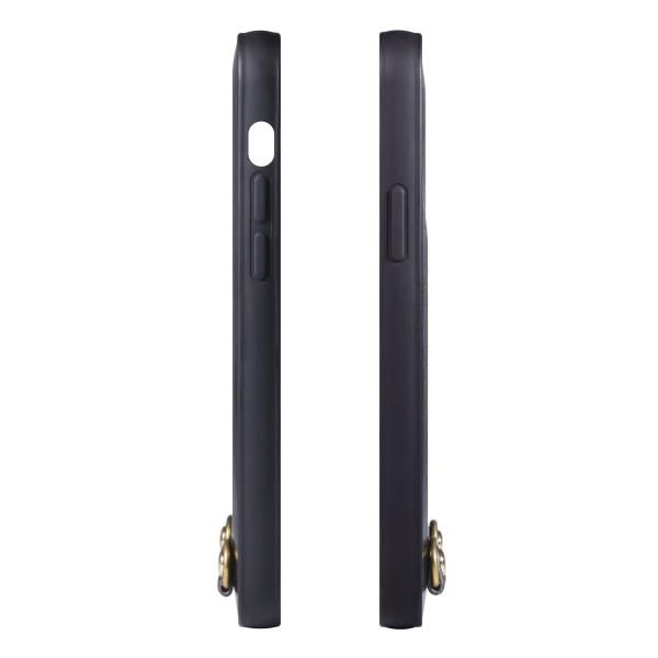 HANATORA] iPhone ケース イタリアンレザー 本革 ストラップホール