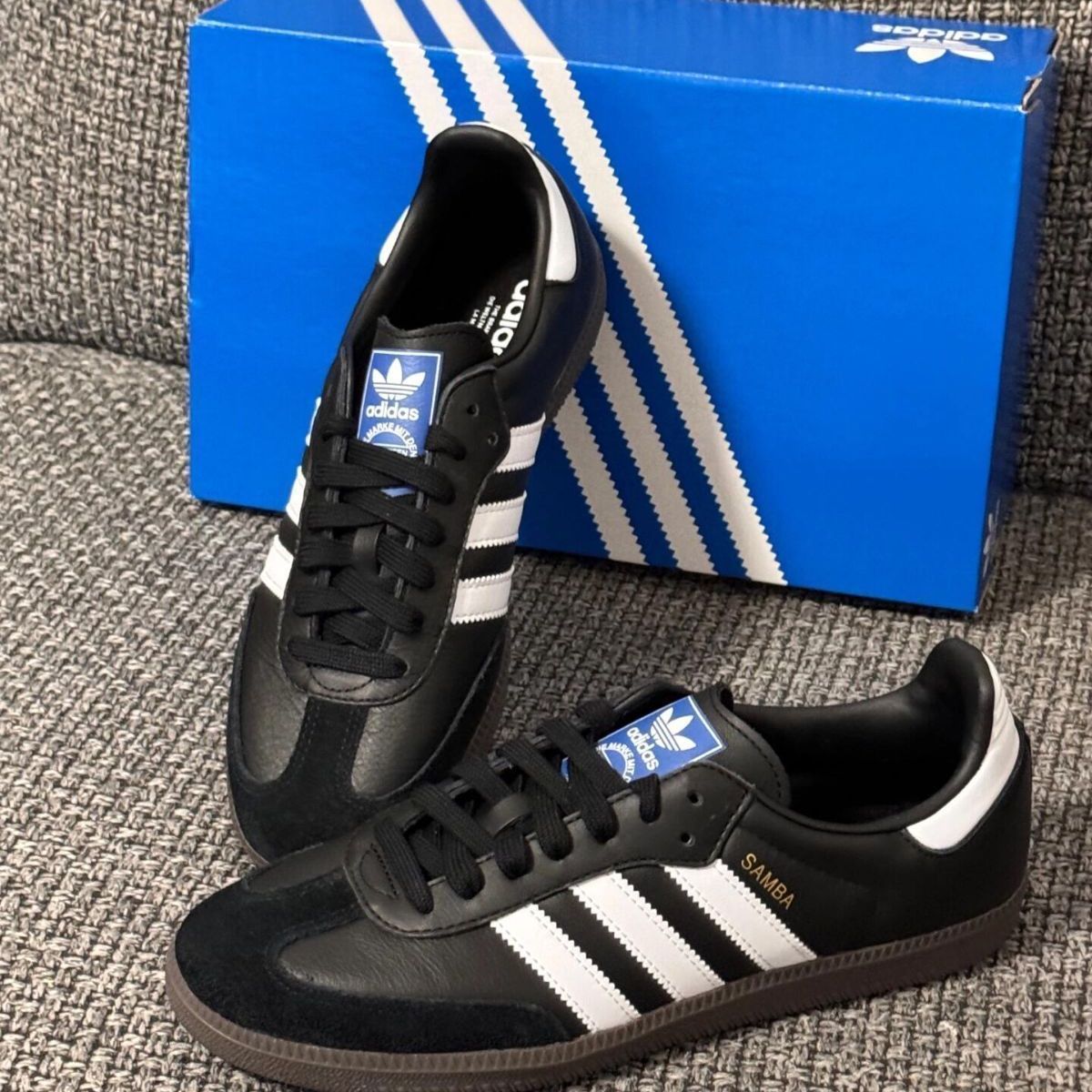 新品未使用 adidasアディダス サンバ Samba OG ブラック White Gum Adidas Originals Samba black 男女兼用