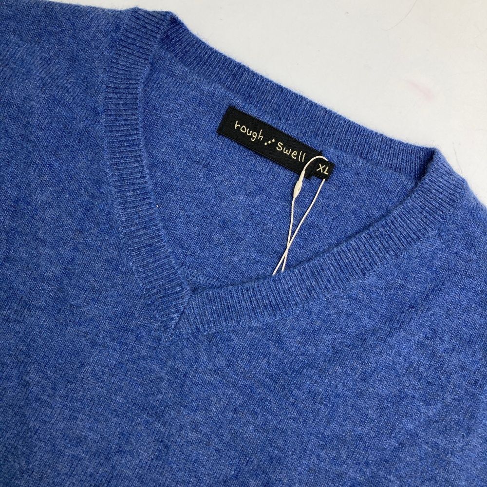 サイズ：XL ROUGH&SWELL ラフアンドスウェル Vネック ニットセーター
