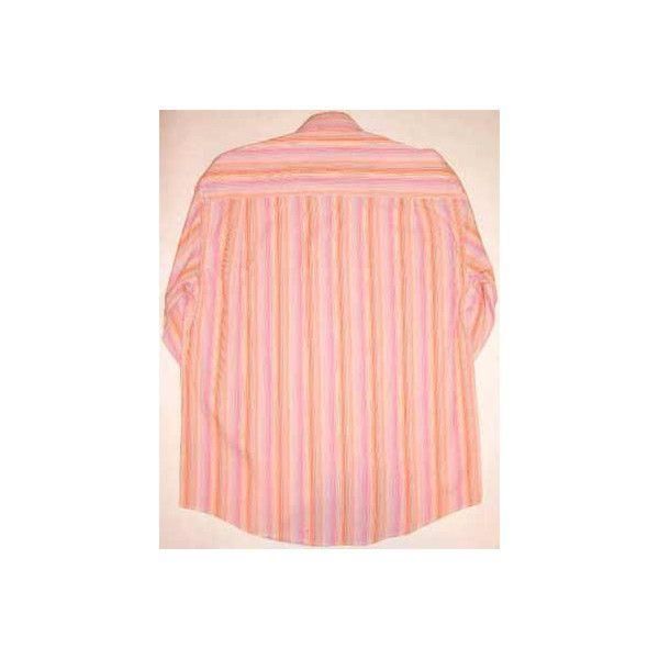 リネアドーム L/S シャツ ストライプ ピンク LINEA DOME L/S SHIRTS