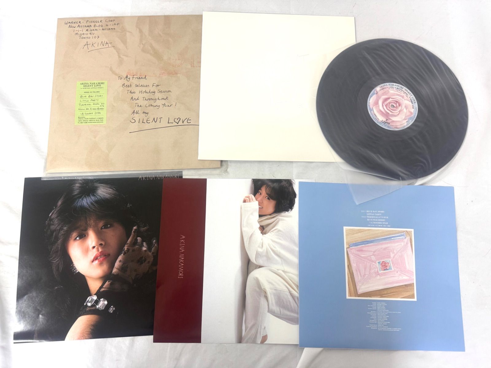 80年代 アイドル LPレコード 中山美穂 中森明菜 杉浦幸 浅香唯