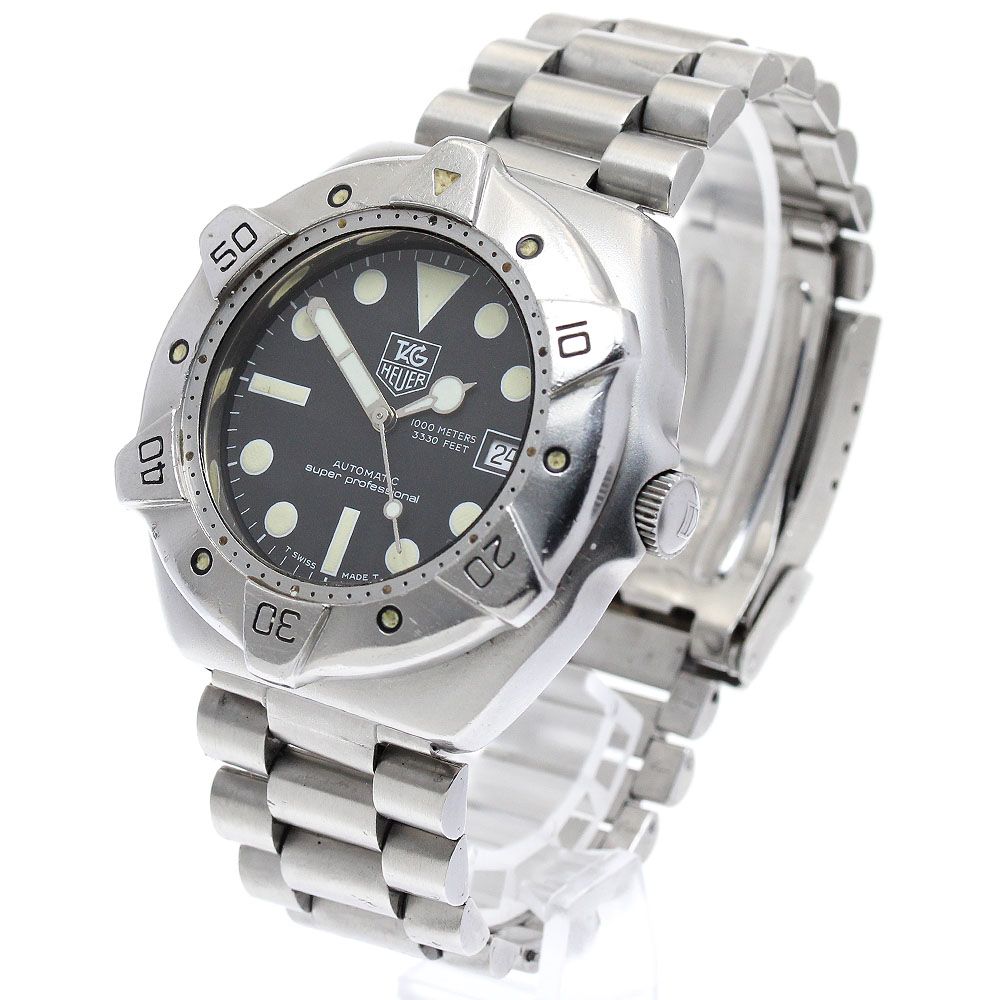 タグホイヤー TAG HEUER 840.006 スーパープロフェッショナル デイト 自動巻き メンズ_868195 - メルカリ