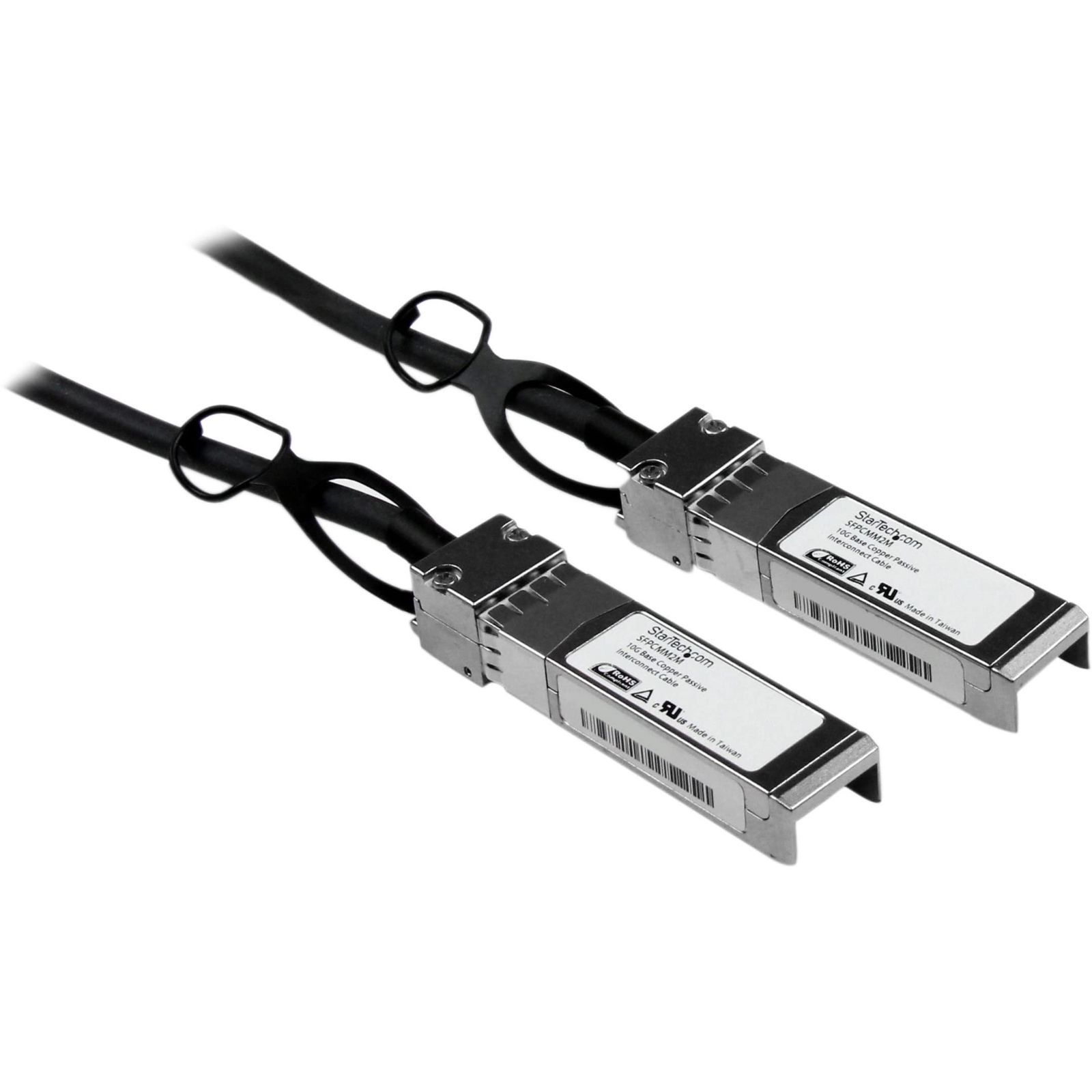 2m StarTech.com DAC Twinax ケーブル/2m/Cisco製品SFP-H10GB-CU2M互換/銅線ダイレクトアタッチケーブル/Firepower ASR920 ASR9000対応 SFPCMM2M
