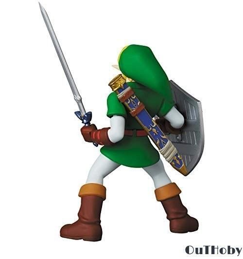 ゼルダの伝説 時のオカリナ　リンクのフィギュア ワールドオブニンテンドー ゼルダ リンク 時のオカリナ 4インチ
