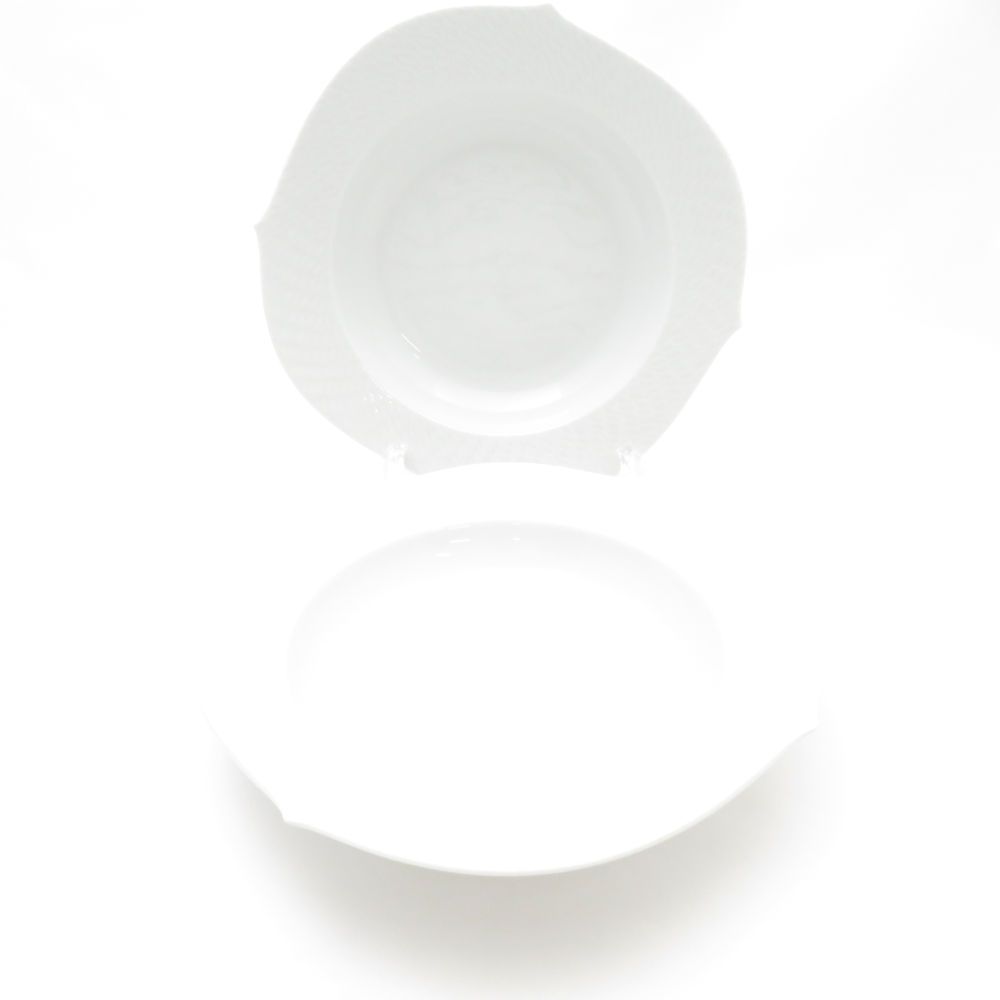 マイセン　波の戯れ　スープ皿　パスタプレート　ペア2枚 マイセン 波の戯れ スープ皿 パスタプレート ペア2枚 皿 スープ