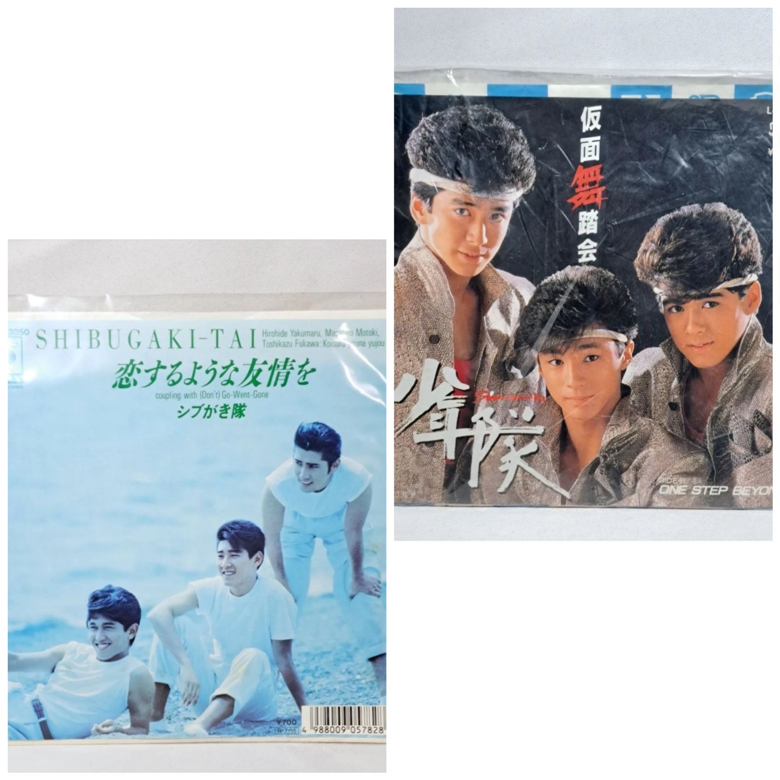 ☆中古品 ▽レコード 2枚セット 恋するような友情を／シブがき隊 ＋ 仮面舞踏会／少年隊 布川敏和 本木雅弘 薬丸裕英 ／錦織一清 東山紀之 植草克秀  見本盤 カラーレコード ピンク - メルカリ