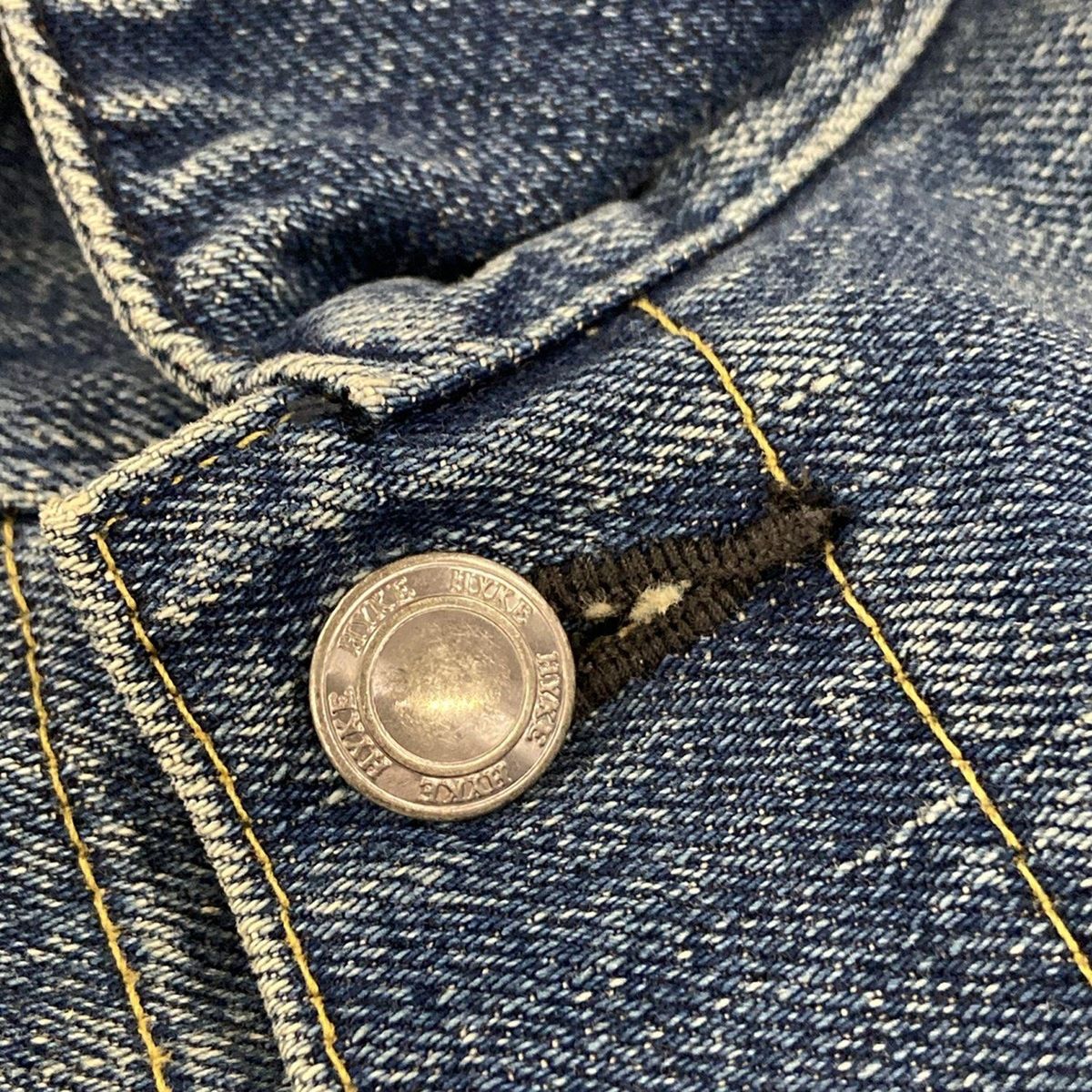 HYKE - HYKE(ハイク) Gジャン サイズ2 M レディース - ブルー 長袖/春/秋 HYKE(ハイク) Gジャン サイズ2 M レディース - ブルー 長袖/春