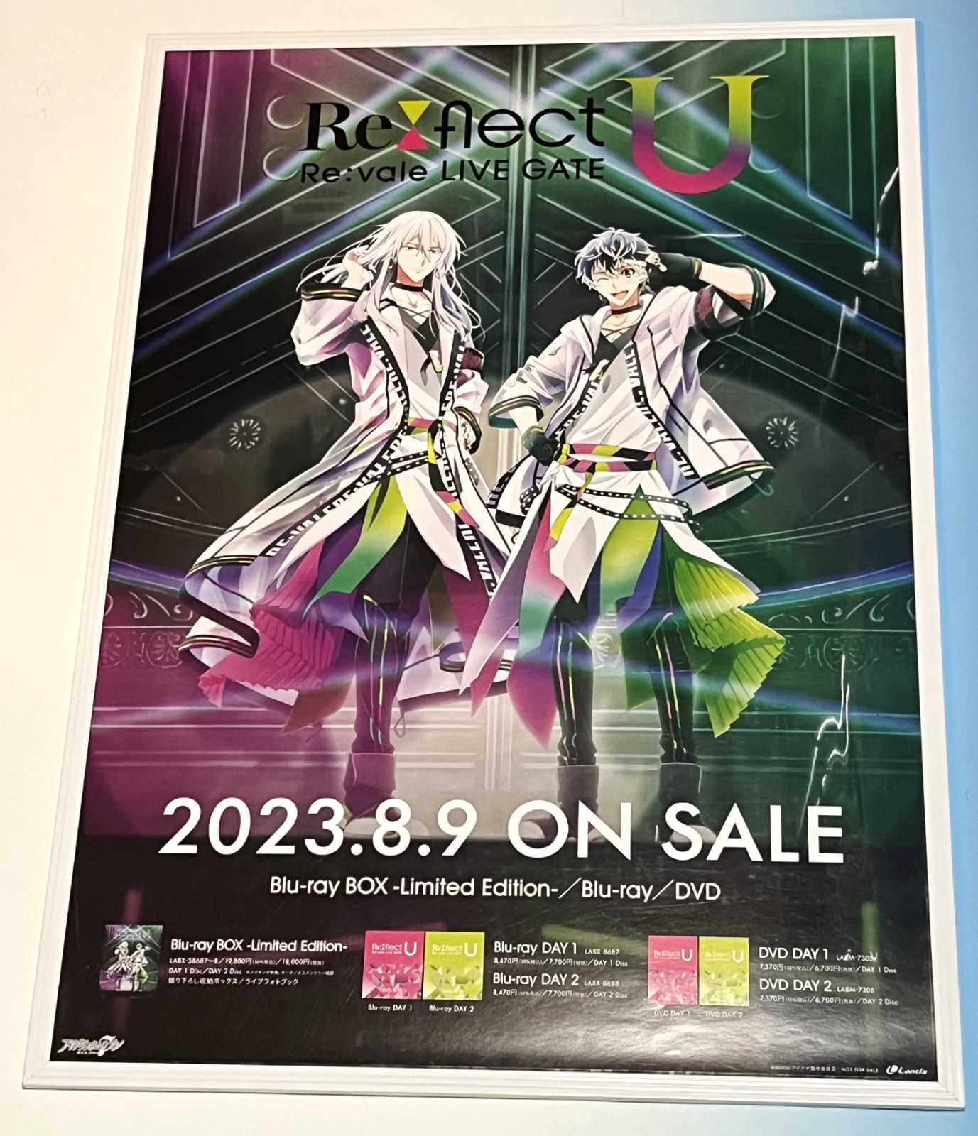 アイドリッシュセブン REUNION 販促ポスター 非売品 アイドリッシュセブン Re:vale 販促非売品ポスター
