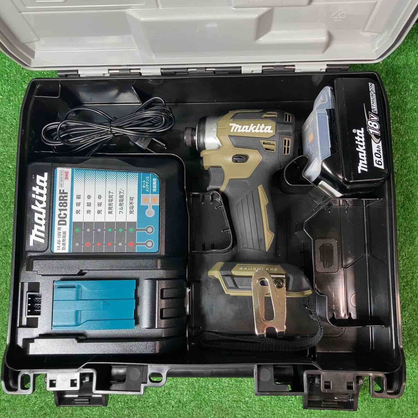 マキタ makita コードレスインパクトドライバー TD173DRGXO 18V6.0Ahバッテリー1個セット 岩槻店