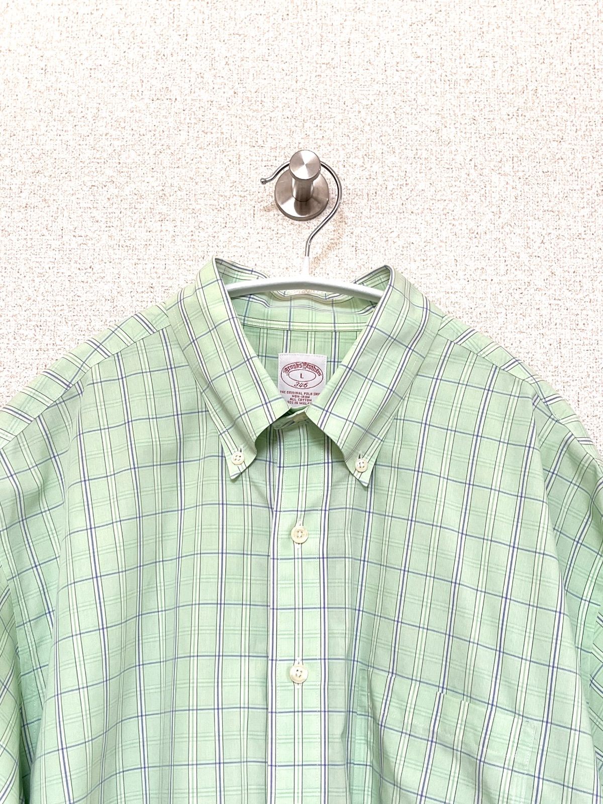 古着 ブルックスブラザーズ Brooks Brothers 346 半袖 ボタンダウン