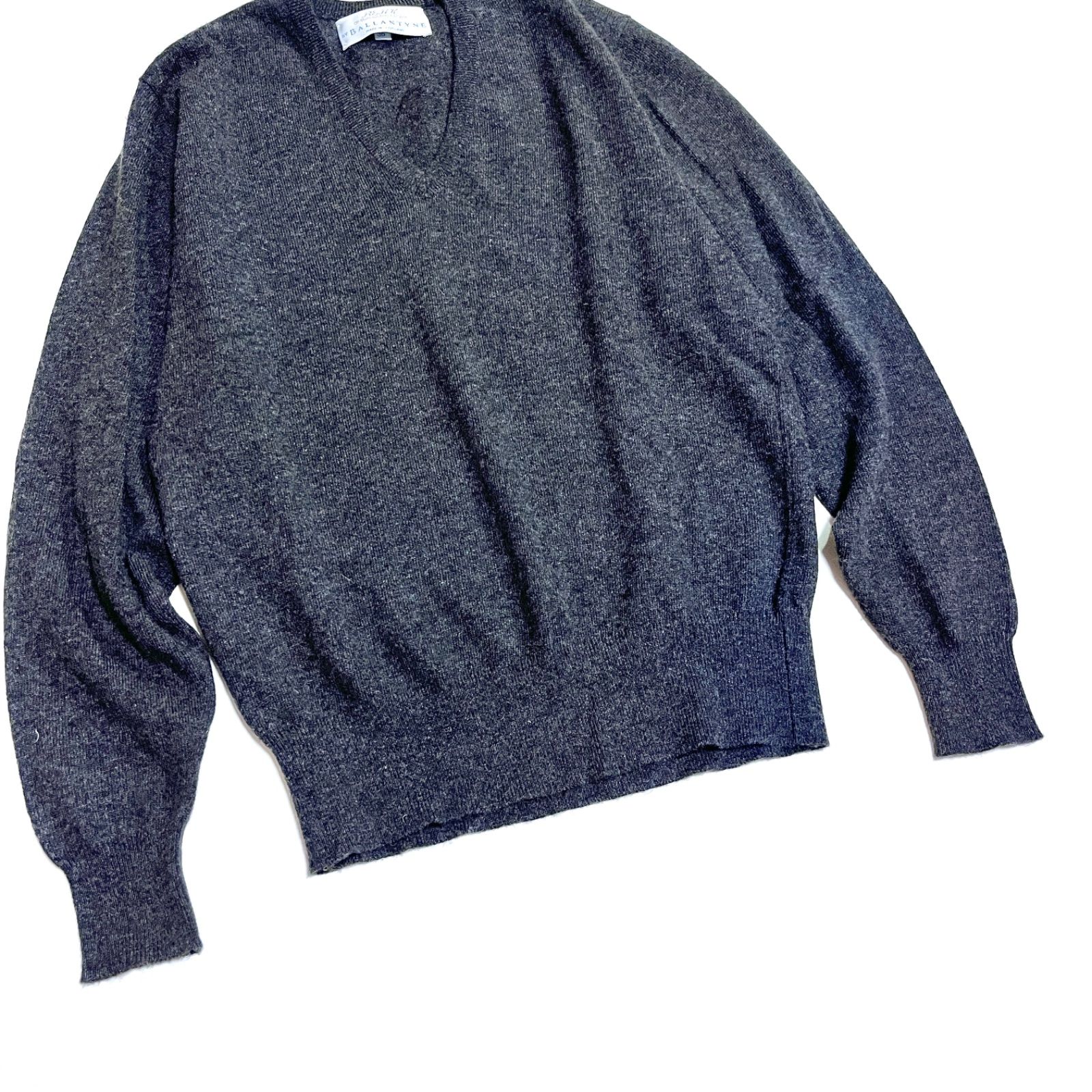 バランタインカシミア Vネックセーター cj66 BALLANTYNE CASHMERE 