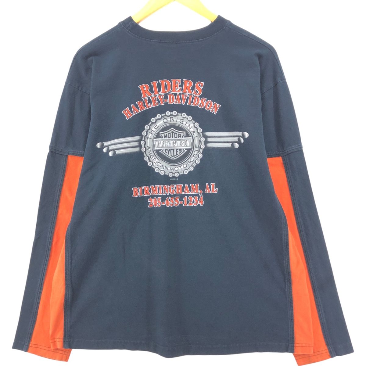 古着 00年代 ハーレーダビッドソン Harley-Davidson ロングT