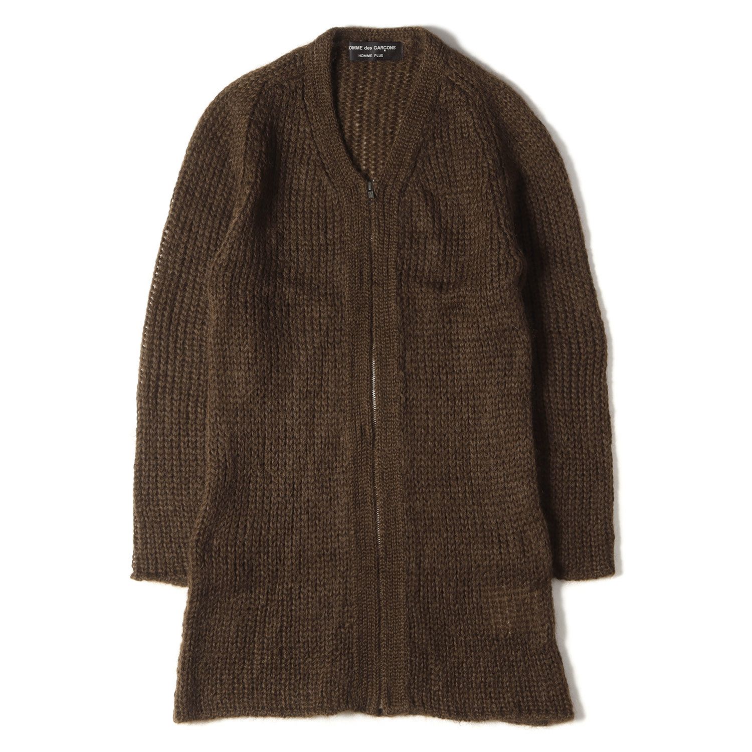 美品 COMME des GARCONS コムデギャルソン カーディガン モヘア 