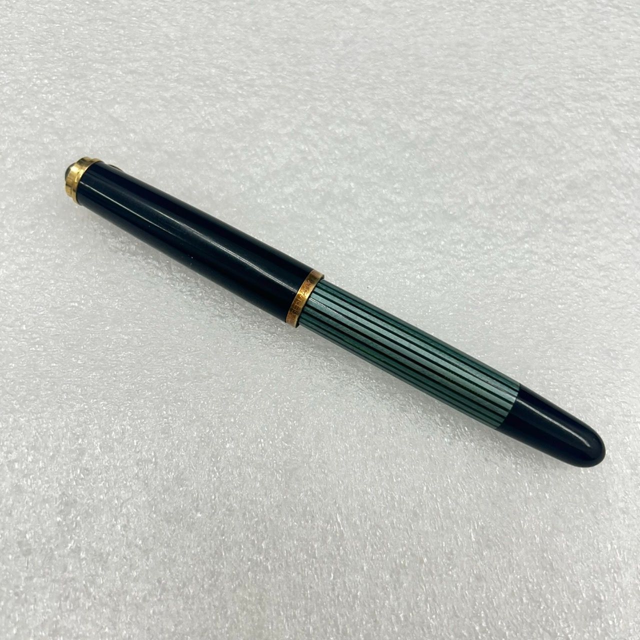 ペリカン Pelikan 万年筆 14C 14K 585 緑縞 - メルカリ