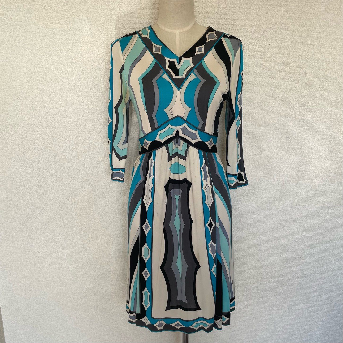 激レア柄！ EMILIO PUCCI エミリオプッチ ワンピース えりさ