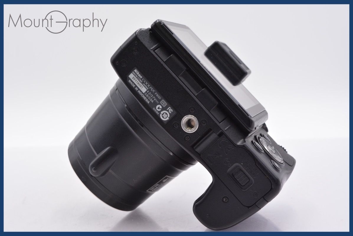 ☆極上美品☆ ニコン Nikon COOLPIX P100 26x 前キャップ、バッテリー