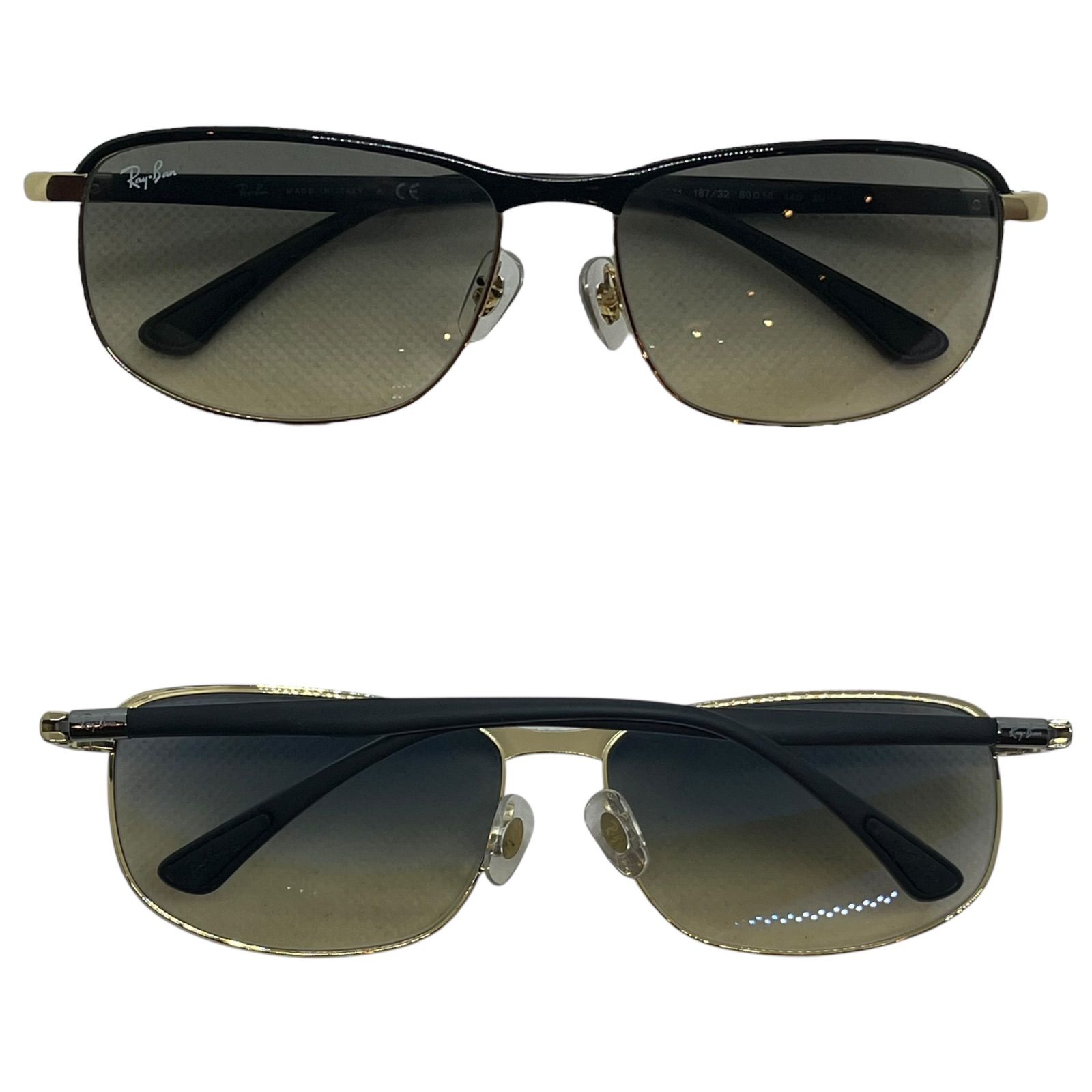 管33322】Ray-Ban レイバン RB3671 サングラス ゴールド/ブラックオン