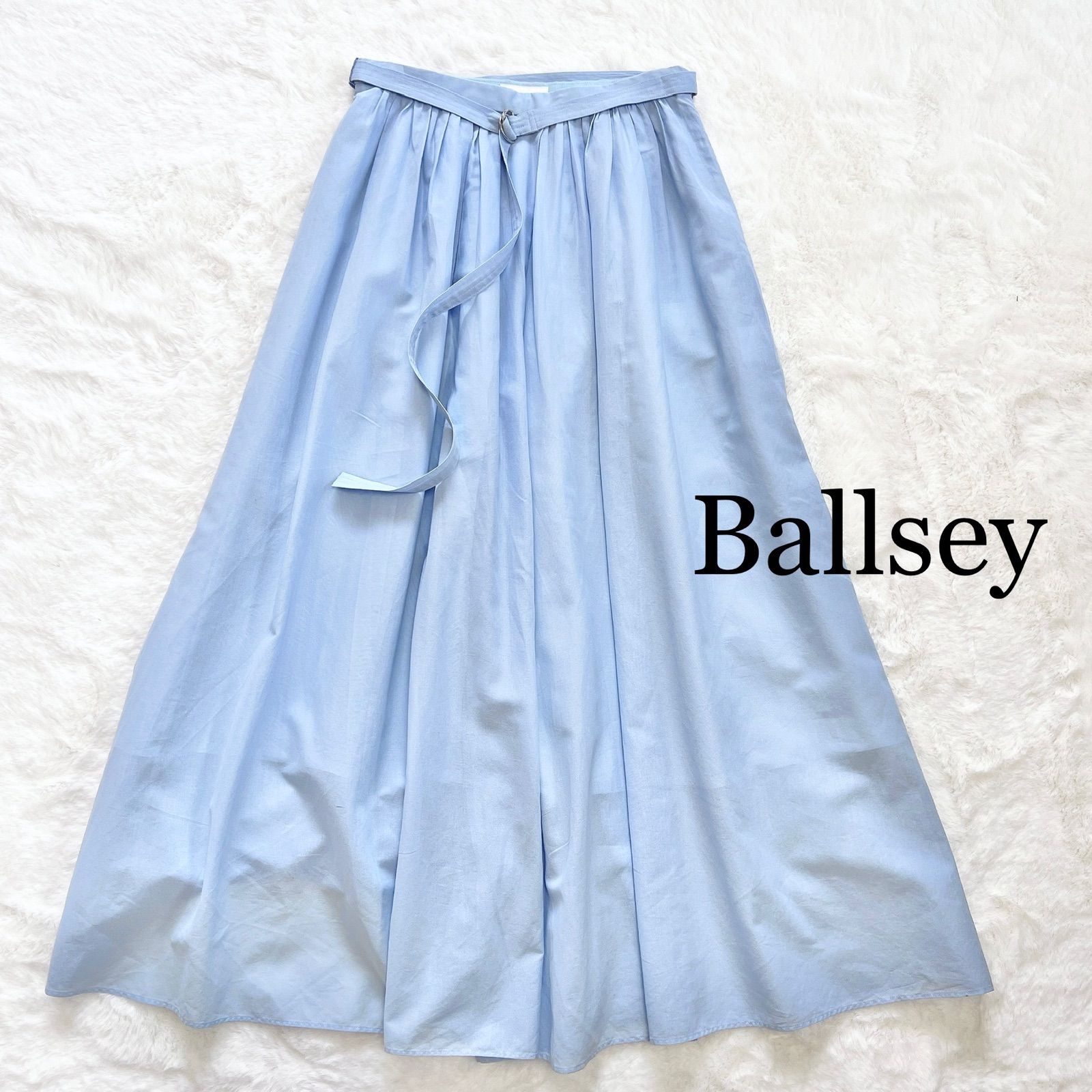 Ballsey コットンボイル ロングガウチョパンツ【☆美品】