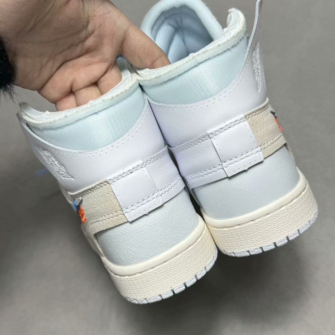 新品未使用 Nike ナイキ OFF-WHITE x Jordan Air Jordan 1 High White the ten カジュアルスニーカー AQ0818-100