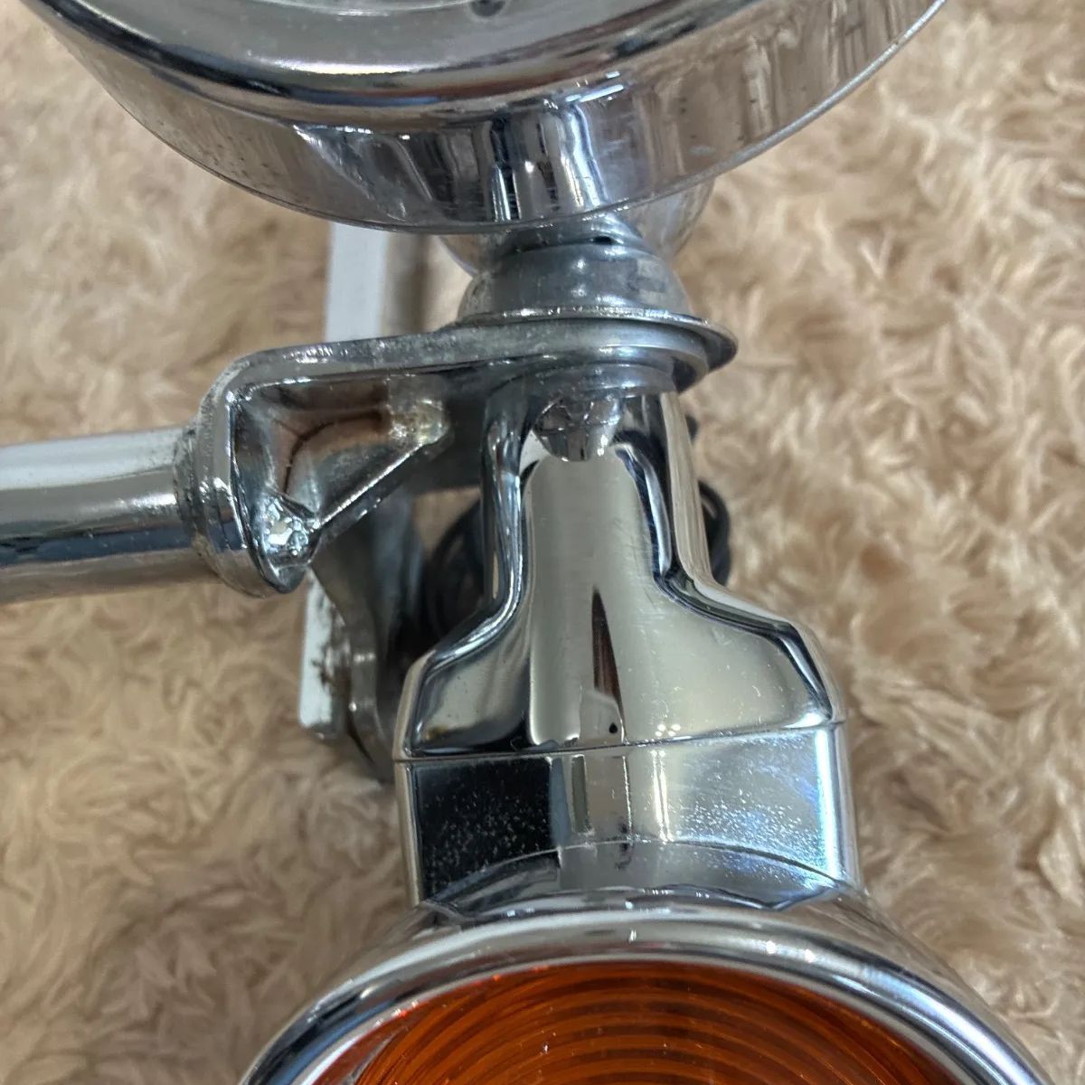 NO.141 ハーレー スポットランプ＆ウィンカーASSY フォグランプ BRIGHTFACE_UK