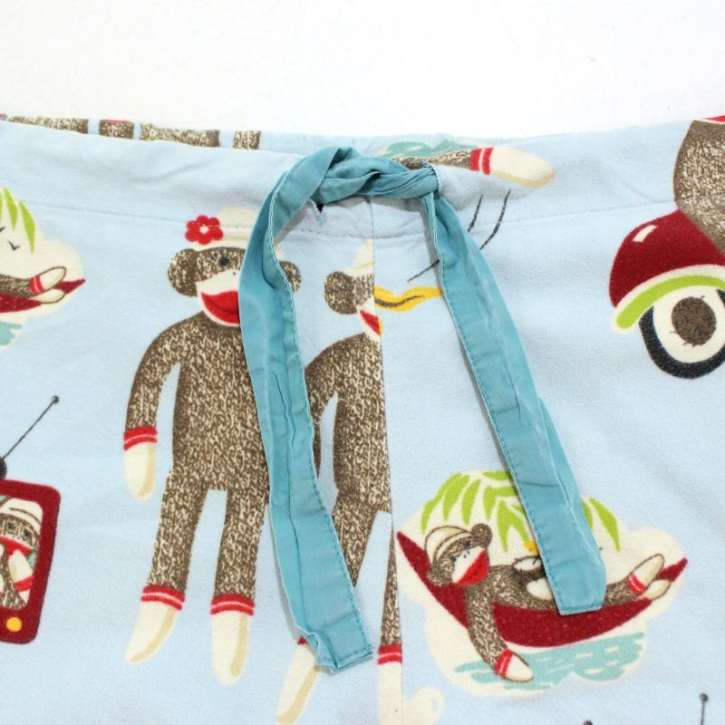 118セット① 00s Nick & Nora ニック＆ノラ 総柄 カットオフ パジャマ