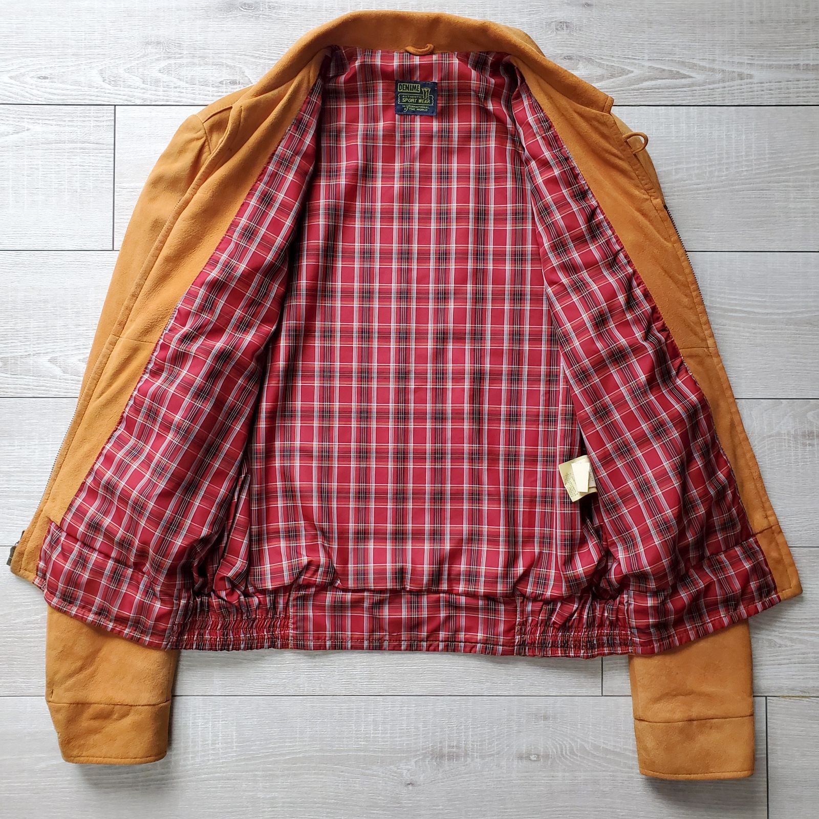 DENIME 旧ドゥニーム□美品 90s vintage 最初期 羊革 ヌバックレザー